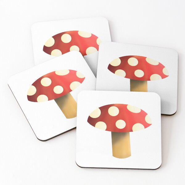Item preview, Cute red 3D mushroom sticker designed and sold by DozyJov.