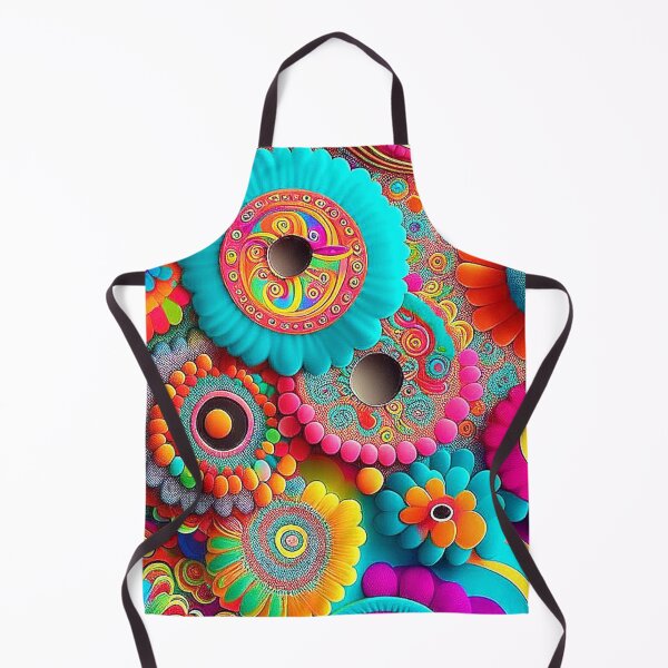 Item preview, Psychedelic floral splendor designed and sold by Minpadesign.