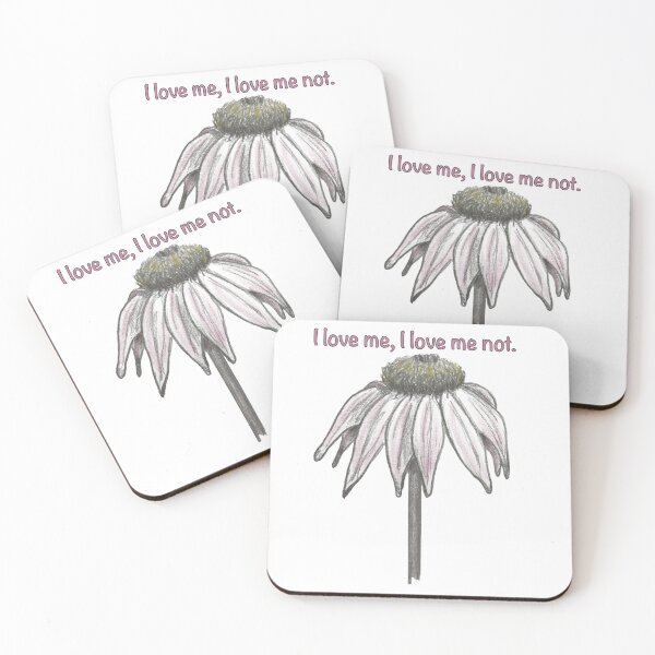 Item preview, I love me, I love me not. designed and sold by Mumsart.