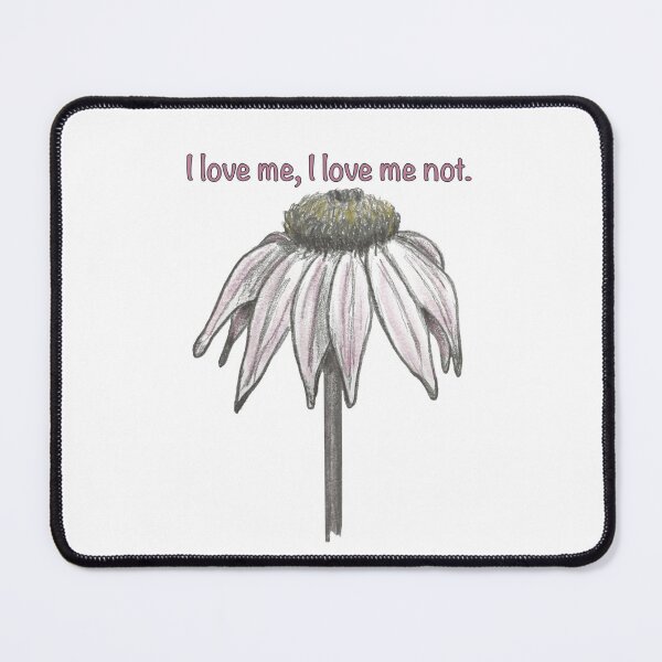 Item preview, I love me, I love me not. designed and sold by Mumsart.