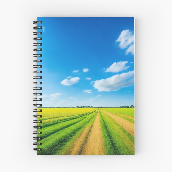 Item preview, Farm Landscapes with a Bright Blue Sky Overhead, Creating a Cheerful and Optimistic Mood, Ai Generated Art designed and sold by AiGens.