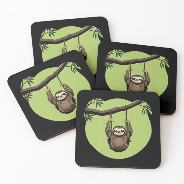 Item preview, Sloth Hanging from a Branch designed and sold by worldofwhisper.