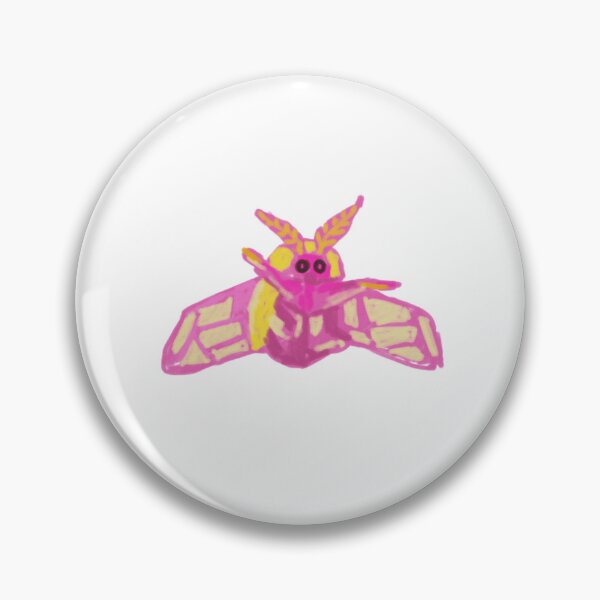 Item preview, Pink Fluffy Moth designed and sold by ToZoodle.