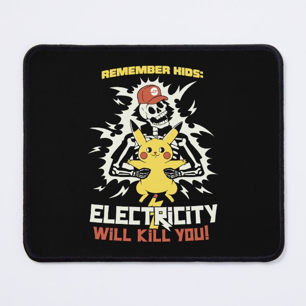 Item preview, Remember Kids: Electricity Will Kill You by Tobe Fonseca designed and sold by Tobe Fonseca®.