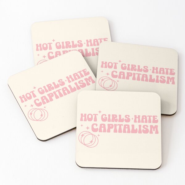 Item preview, Hot Girls Hate Capitalism designed and sold by KMIKBAL7.