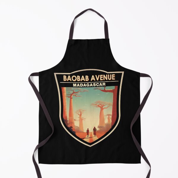 Item preview, Baobab Avenue Madagascar Travel Badge designed and sold by KrisSidDesigns.