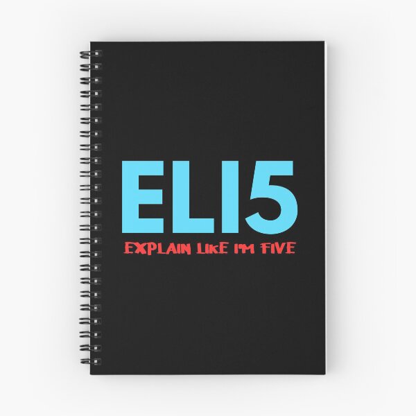 Item preview, ELI5 designed and sold by Essenti4lgoods.