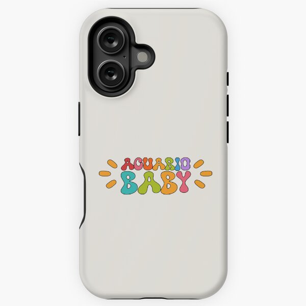 Vista previa del artículo con la obra «Acuario Acuario Bebé Signo del Zodíaco», diseñado y vendido por Latinoladas.