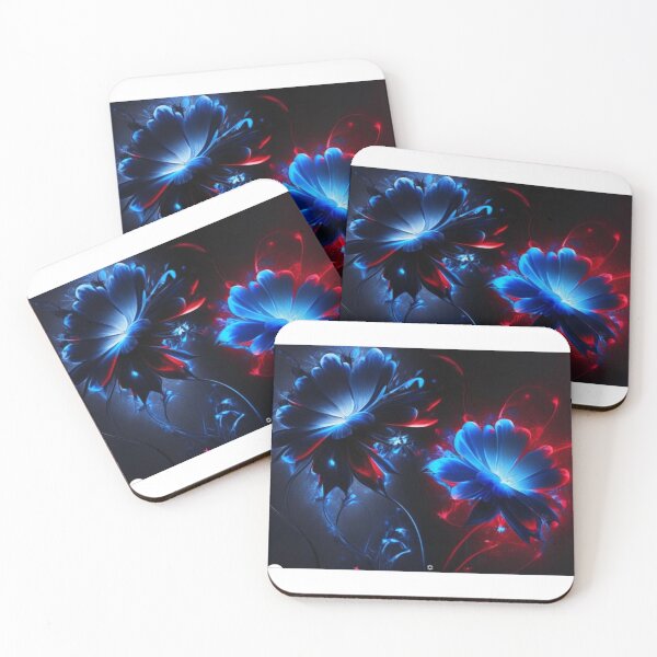 Item preview, Celestial glowing flowers designed and sold by Fundigitalart.