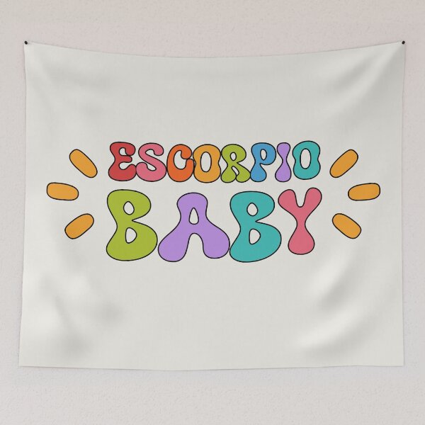 Item preview, Escorpio Scorpio Baby Zodiac Sign  designed and sold by Latinoladas.