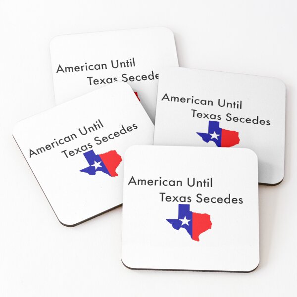 Item preview, American Until Texas Secedes Color designed and sold by Sticks-n-Stonez.