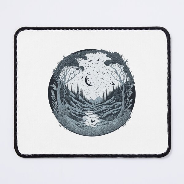Item preview, Dark forest Landscape designed and sold by Milagas.