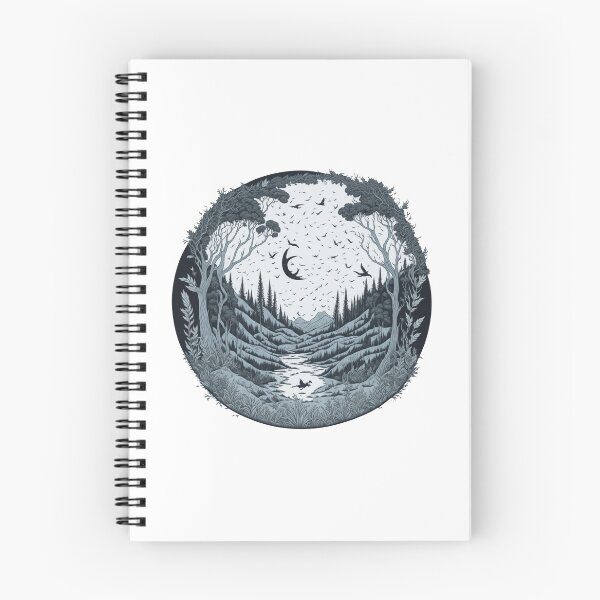 Item preview, Dark forest Landscape designed and sold by Milagas.