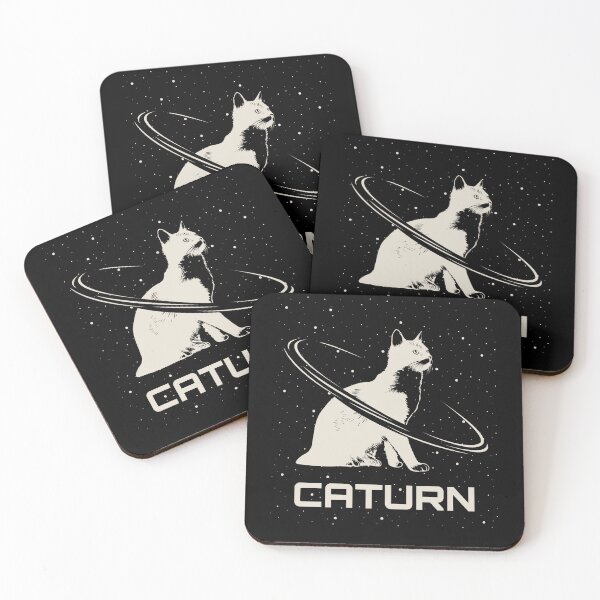 Item preview, Saturn Caturn Cat Planet Space designed and sold by MooonTees.
