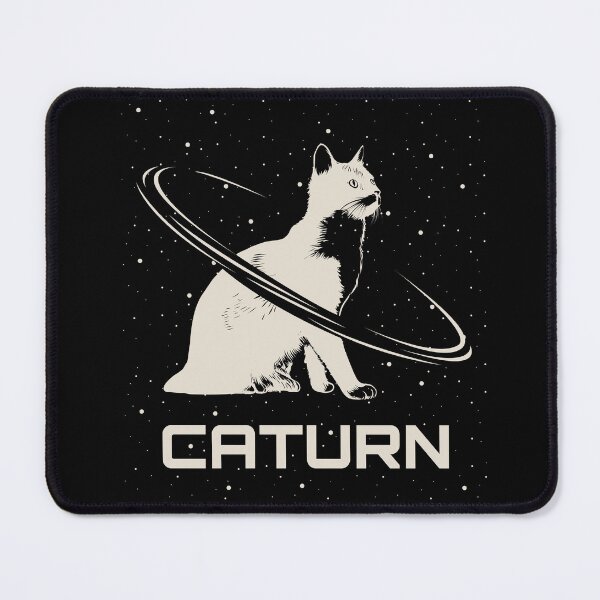 Item preview, Saturn Caturn Cat Planet Space designed and sold by MooonTees.