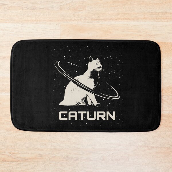 Item preview, Saturn Caturn Cat Planet Space designed and sold by MooonTees.