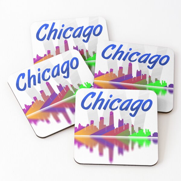 Item preview, Chicago Skyline with W designed and sold by MasterpieceArt.