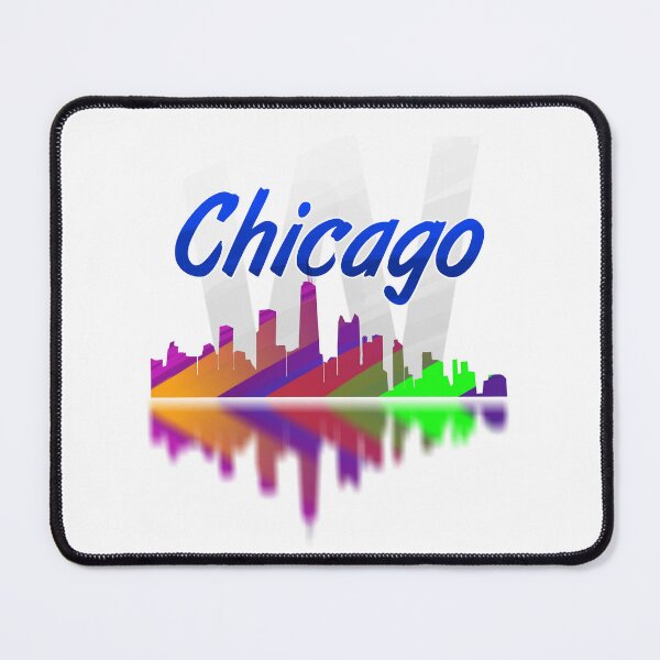 Item preview, Chicago Skyline with W designed and sold by MasterpieceArt.
