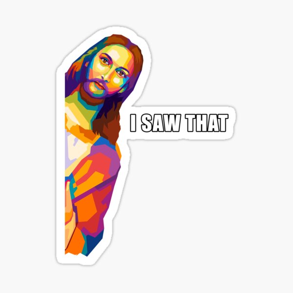 Item preview, Jesus Saw That Pop Art designed and sold by SiksisArt.