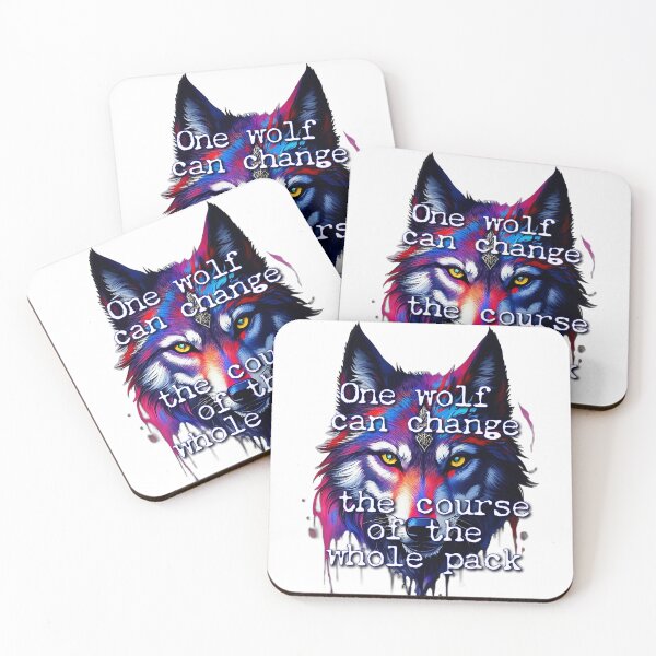 Item preview, One wolf can change the course of the whole pack designed and sold by ElliOzy.