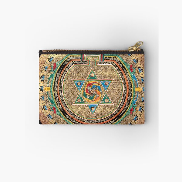 Item preview, Mandala 158 Gold Tibetan Buddhist Om Mandala designed and sold by GuyBlank.