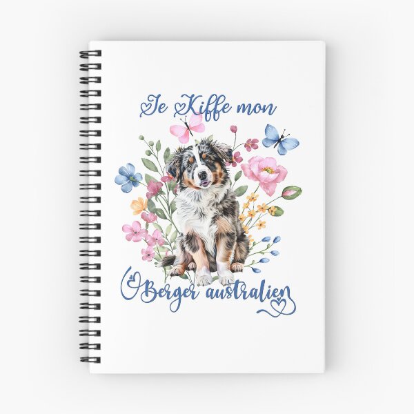 Item preview, Chien Berger Australien (Australian Shepherd), Je kiffe mon Berger Australien, for lovers of shepherd dogs, in French designed and sold by isaweb.