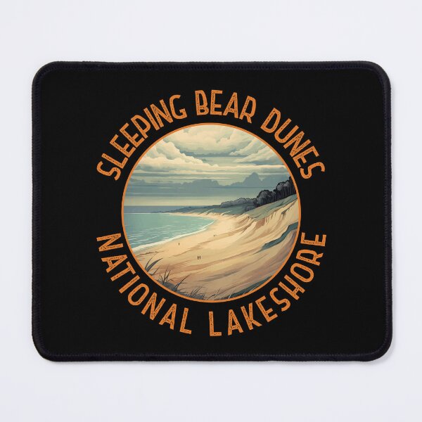 Artikelvorschau, Sleeping Bear Dunes National Lakeshore - Notleidender Kreis entworfen und verkauft von KrisSidDesigns.