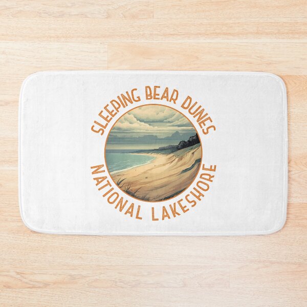 Item preview, Sleeping Bear Dunes National Lakeshore Distressed Circle designed and sold by KrisSidDesigns.