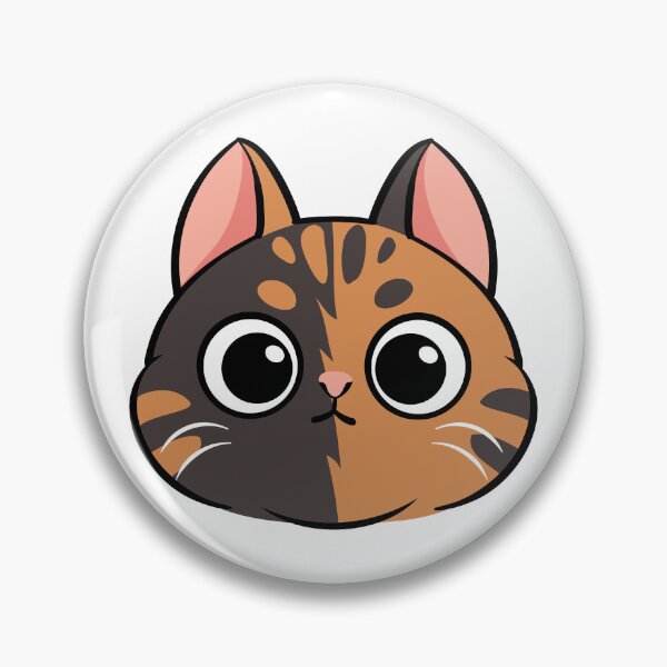 Item preview, Cara de gato lindo de dibujos animados designed and sold by Tony J.