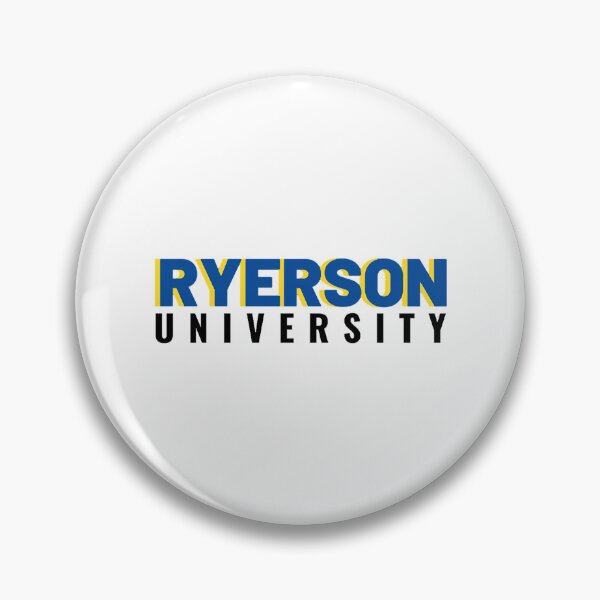 Item preview, Ryerson University Logo (Blue Yellow 3D) designed and sold by emett-grill.