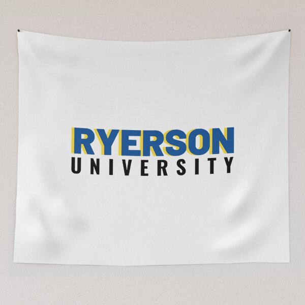 Item preview, Ryerson University Logo (Blue Yellow 3D) designed and sold by emett-grill.