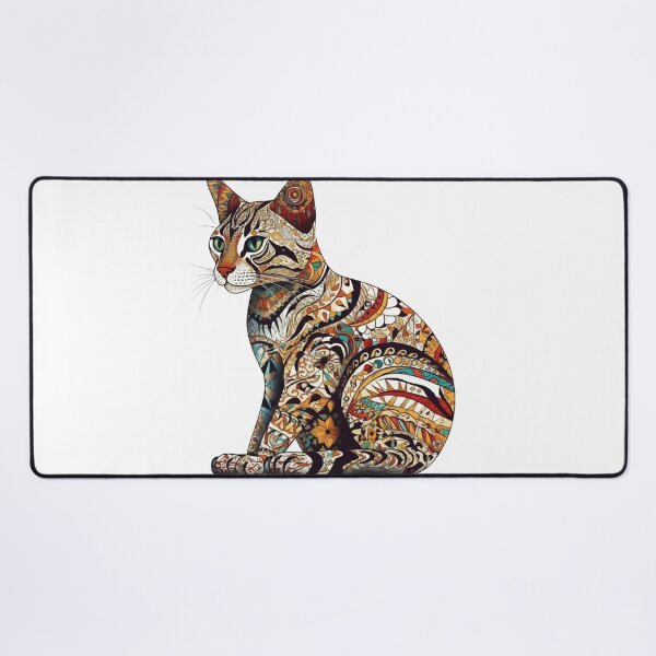 Item preview, Whimsy: Creative Hand-Drawn Feline Artwork designed and sold by DooodleGod.