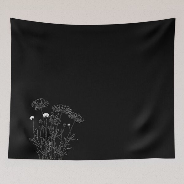 Item preview, Wildflowers. Poppies. Black and white athletic  designed and sold by Tsifra.