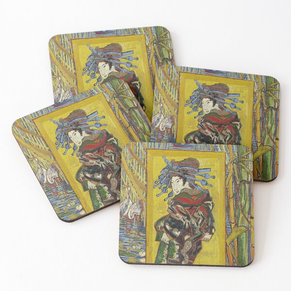 Item preview, Courtesan after Eisen by Vincent Van Gogh designed and sold by tomorrowsart.