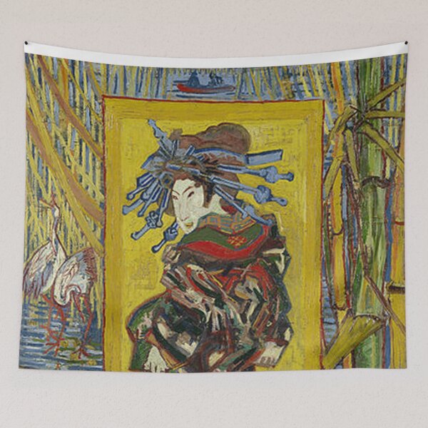 Item preview, Courtesan after Eisen by Vincent Van Gogh designed and sold by tomorrowsart.