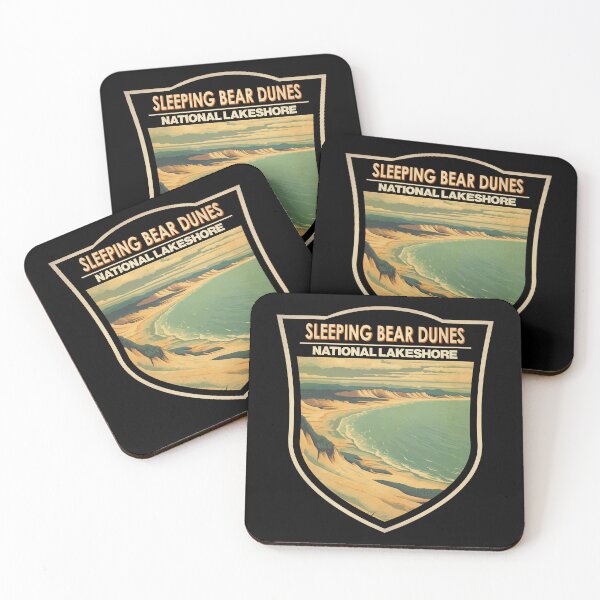 Item preview, Sleeping Bear Dunes National Lakeshore Travel Badge designed and sold by KrisSidDesigns.