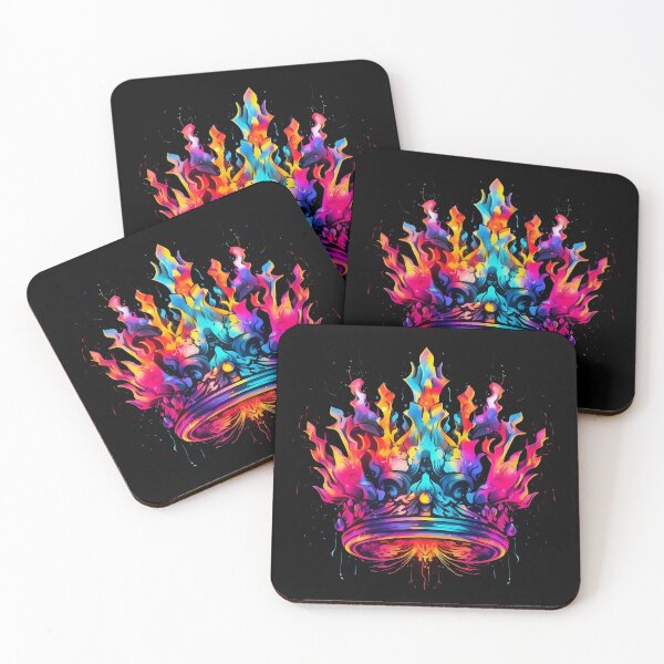 Item preview, Psychedelic Broken Crown designed and sold by PsyCloth.