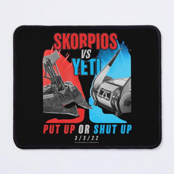 Item preview, BattleBots March 3rd Main Event Skorpios VS Yeti designed and sold by JerrodLesch.