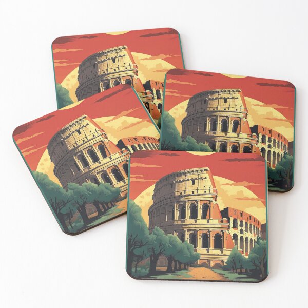 Item preview, Colosseum, Rome, Italy, Travel Poster designed and sold by BokeeLee.