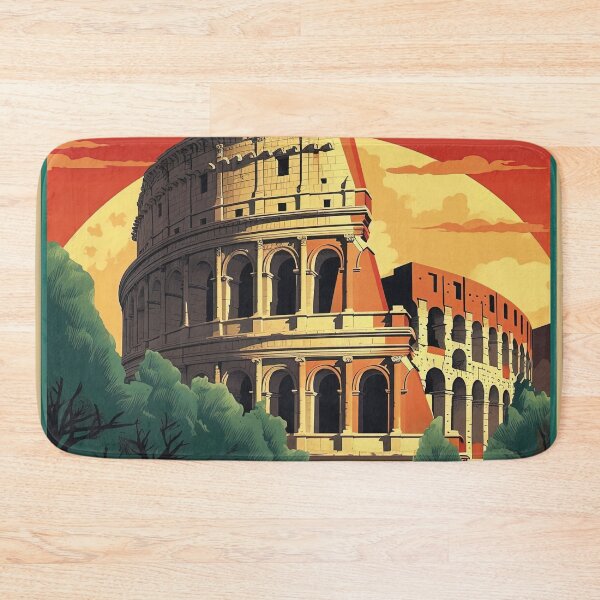 Item preview, Colosseum, Rome, Italy, Travel Poster designed and sold by BokeeLee.