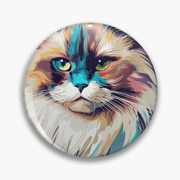 Item preview, Original Abstract Artwork for Elegant Cat designed and sold by DooodleGod.