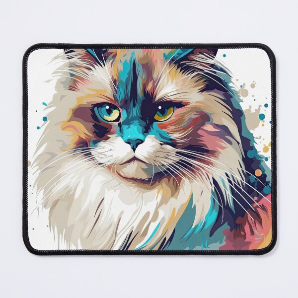 Item preview, Original Abstract Artwork for Elegant Cat designed and sold by DooodleGod.