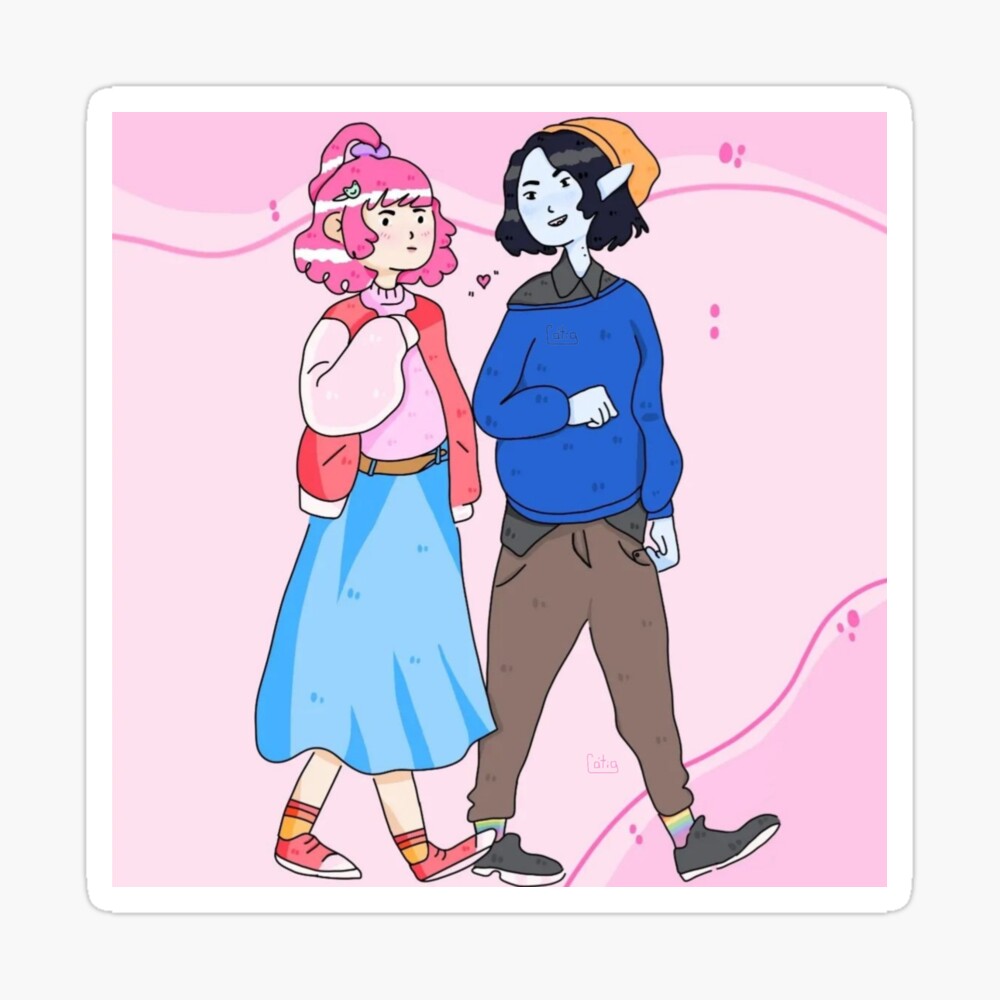 Princess Bubblegum and Marceline (Adventure Time)