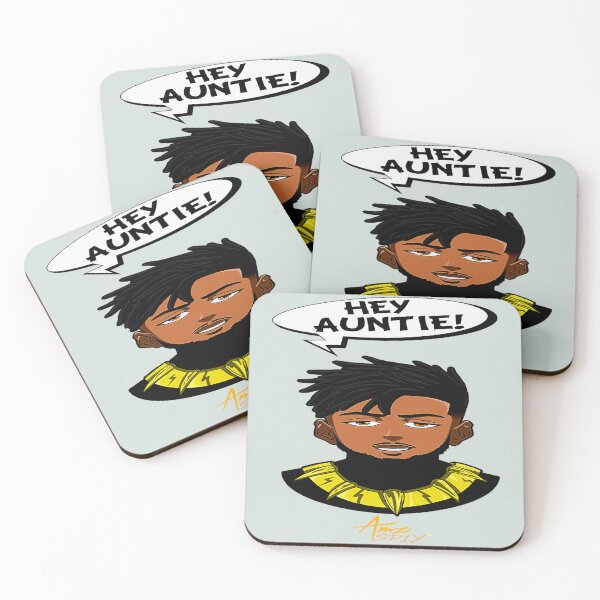 Item preview, Eric Killmonger ''Hey Auntie!'' designed and sold by CrosbyRoxburgh.