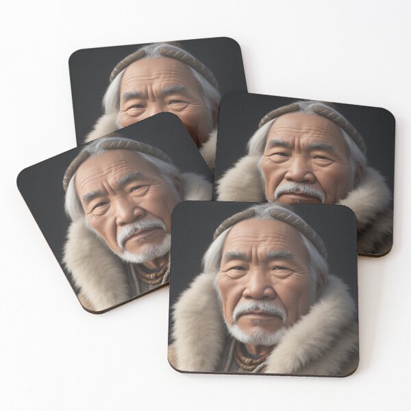 Aperçu de l'œuvre Inuit mâle aîné 4 créée et vendue par Rothnaric.