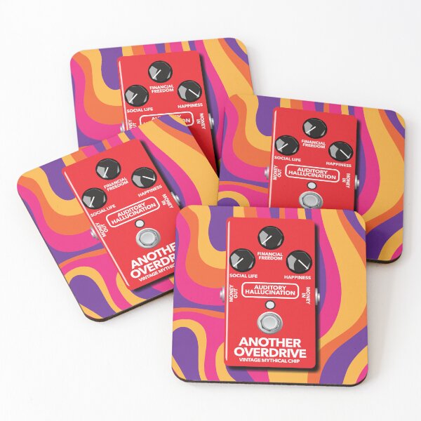 Item preview, Funny Guitar Effect Pedal - Auditory Hallucination Overdrive Effect Pedal  designed and sold by tuapekkong2001.