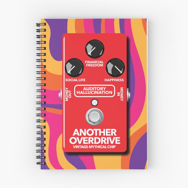 Item preview, Funny Guitar Effect Pedal - Auditory Hallucination Overdrive Effect Pedal  designed and sold by tuapekkong2001.