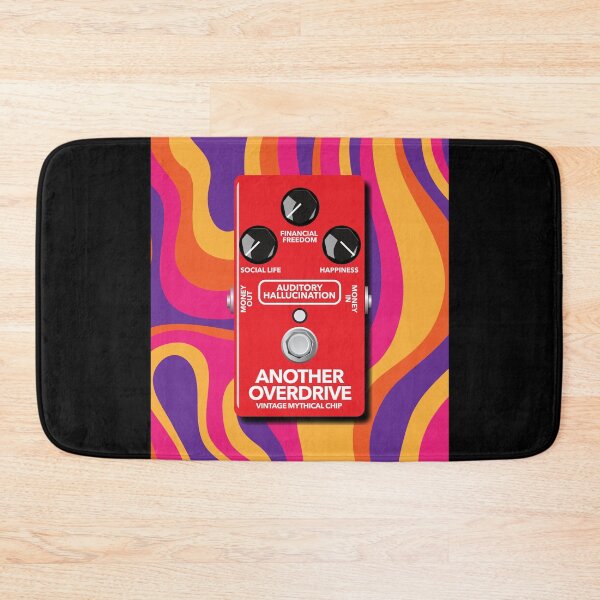 Item preview, Funny Guitar Effect Pedal - Auditory Hallucination Overdrive Effect Pedal  designed and sold by tuapekkong2001.