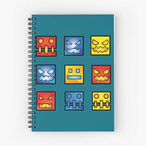 Item preview, geometry dash icon face designed and sold by layne-miyok.