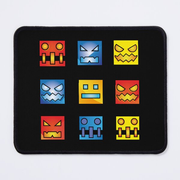Item preview, geometry dash icon face designed and sold by layne-miyok.